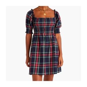 Hill House Home Navy Tartan Athena Dress